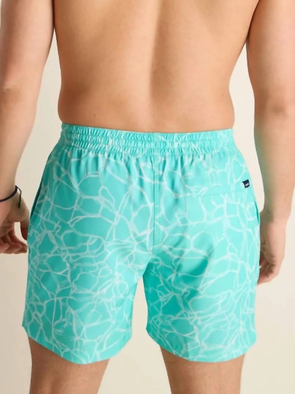 NWT Chubbies Mint Green and Blue Men's Swim Shorts Size Medium 7” - Picture 4 of 11